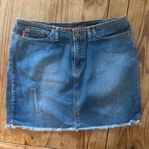 BONGO Classic Blue Denim Mini Skirt